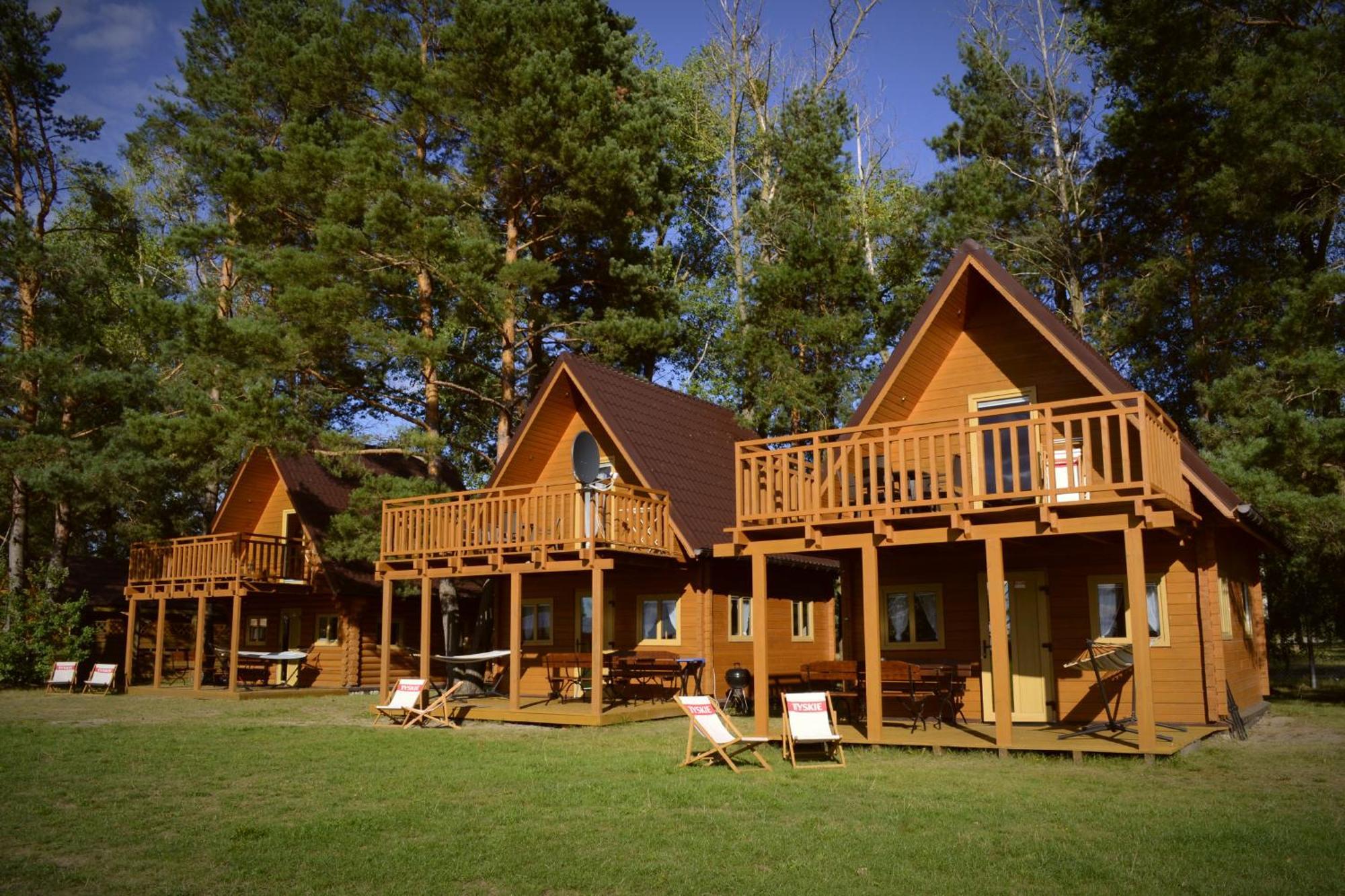 Camping Szczecinek Domy Wypoczynkowe Ngoại thất bức ảnh