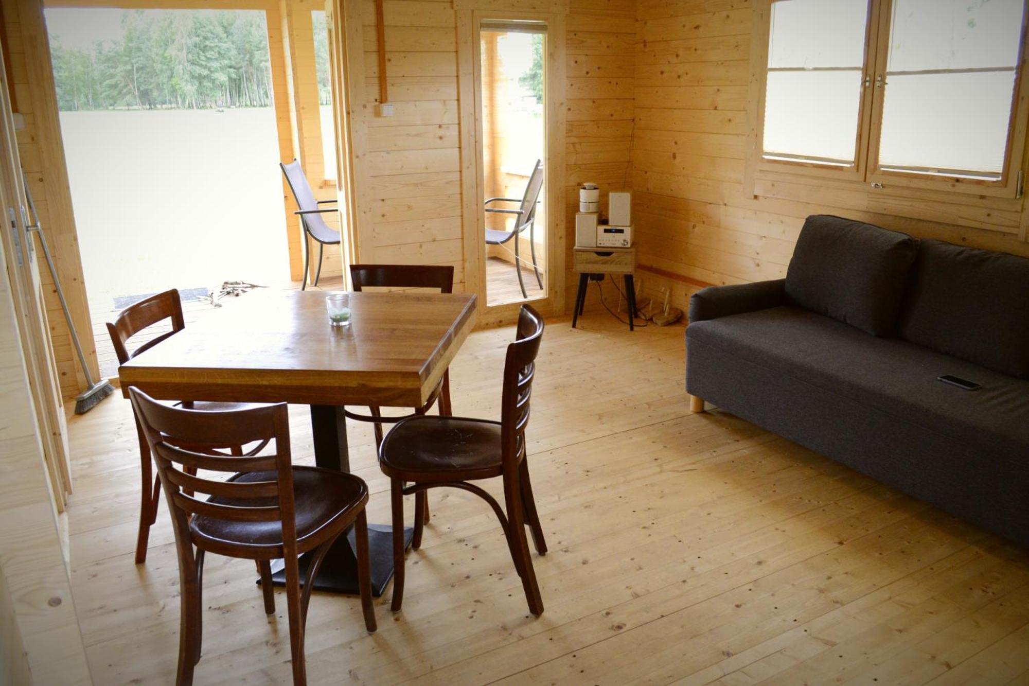 Camping Szczecinek Domy Wypoczynkowe Ngoại thất bức ảnh