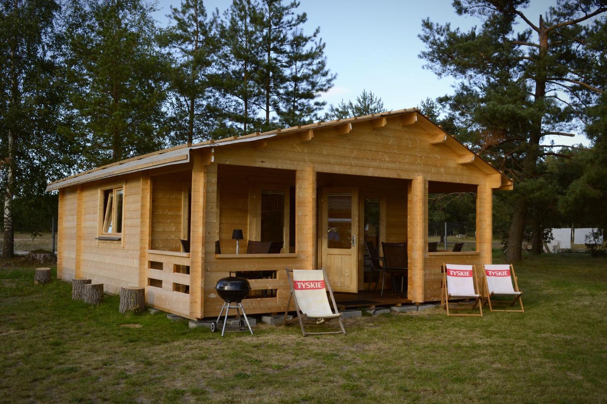 Camping Szczecinek Domy Wypoczynkowe Ngoại thất bức ảnh